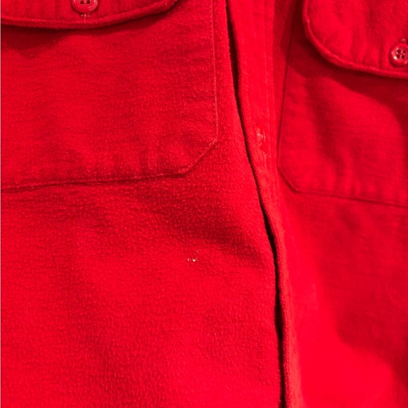 Vintage 70s Duxbak Chamois Button Down Hunting Shirt - Picture 5 of 6